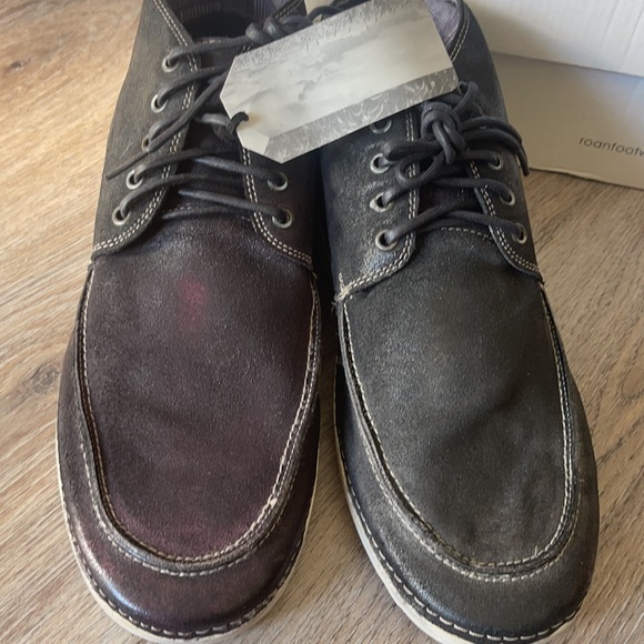 Roan by Bed | Stu “Tobias” Black Oiled Suede Chukka Boot Size 11 - Picture 11 of 16